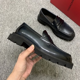 [Ferragamo] Мужские лоферы на толсто