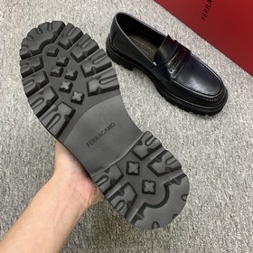 [Ferragamo] Мужские лоферы на толсто
