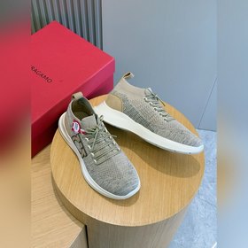 Низкие кроссовки Ferragamo Gancini Fly