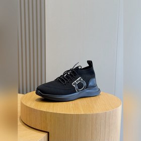 Низкие кроссовки Ferragamo Gancini Fly