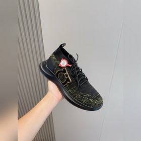 Низкие кроссовки Ferragamo Gancini Fly
