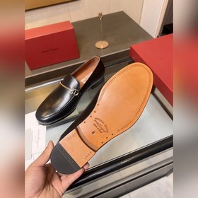 Мужские лоферы Ferragamo из высококаче