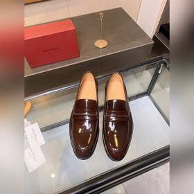 Мужские лоферы Ferragamo из высококаче