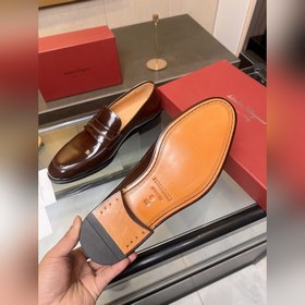 Мужские лоферы Ferragamo из высококаче