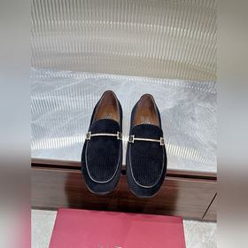 Мужские мокасины Ferragamo из кожи пре