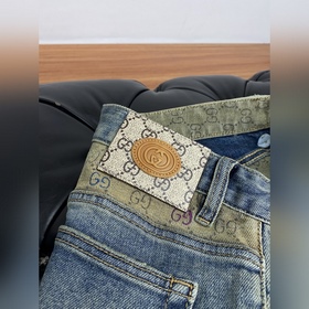 Мужские джинсы Gucci 25： подлинная зав