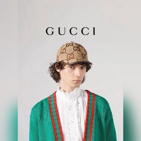 Классическая бейсболка Gucci с моногра