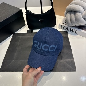 GUCCI 2026 Новинка Бейсболка из вымыто