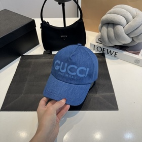 GUCCI 2026 Новинка Вымытая джинсовая б