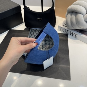 GUCCI 2026 Новинка Вымытая джинсовая б