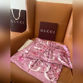 Gucci 25new Шарф из шелка с цветочным 