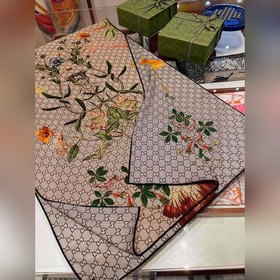 Двусторонняя кашемировая шаль размером