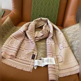 GUCCI 2024 Зима Double G Check Новый ц
