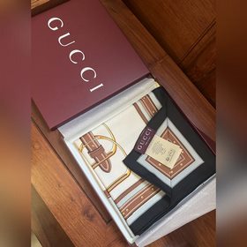 Gucci 25new Equestrian Buckle Grey and