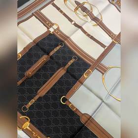 Gucci 25new Equestrian Buckle Grey and