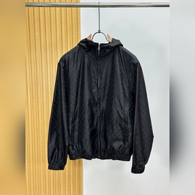 Куртка Gucci из нейлона с жаккардовым 