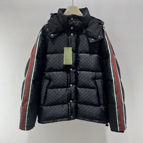 Пуховик Gucci Модный пуховик с капюшон