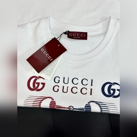 Gucci 26SS Новая футболка Regular Fit 