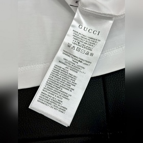 Gucci 26SS Новая футболка Regular Fit 