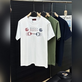 Gucci 26SS Новая футболка Regular Fit
