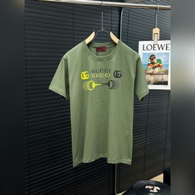 Gucci 26SS Новая футболка Regular Fit