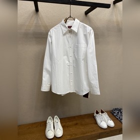 Gucci, новая белая рубашка Сложный выш