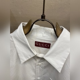 Gucci, новая белая рубашка Сложный выш