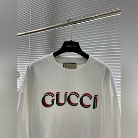 Свитшот Gucci с круглым вырезом и конт