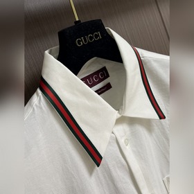 Новая рубашка Gucci 2026 SS из оксфорд