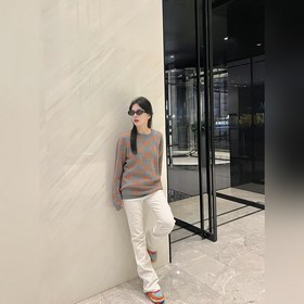 GUCCI Пуловер с жаккардовым узором GG