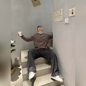 GUCCI Пуловер с жаккардовым узором GG
