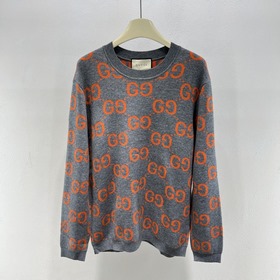 GUCCI Пуловер с жаккардовым узором GG