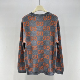 GUCCI Пуловер с жаккардовым узором GG