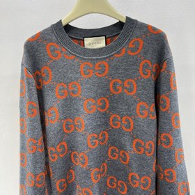 GUCCI Пуловер с жаккардовым узором GG