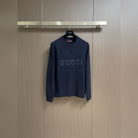 Жаккардовый шерстяной свитер Gucci с е