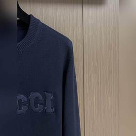 Жаккардовый шерстяной свитер Gucci с е