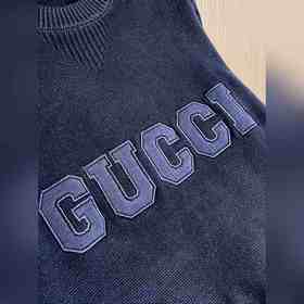 Жаккардовый шерстяной свитер Gucci с е