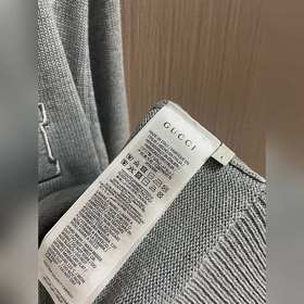 Жаккардовый шерстяной свитер Gucci с е