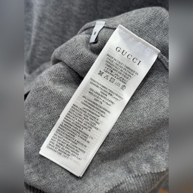 Свитшот Gucci с длинным рукавом и круг