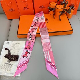 Новый Twilly от Hermès, изготовленный 