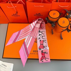 Новый Twilly от Hermès, изготовленный 