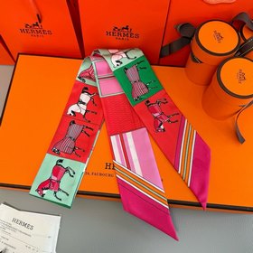Новый Twilly от Hermès, изготовленный 