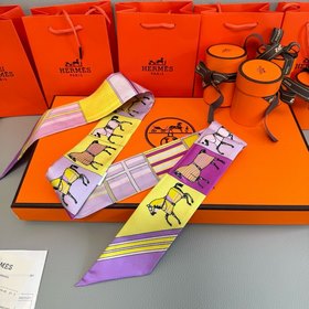 Новый Twilly от Hermès, изготовленный 