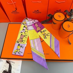 Новый Twilly от Hermès, изготовленный 