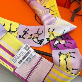 Новый Twilly от Hermès, изготовленный 