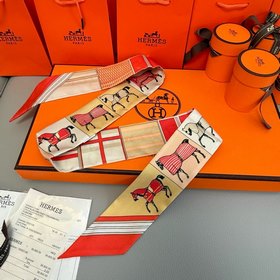Новый Twilly от Hermès, изготовленный 