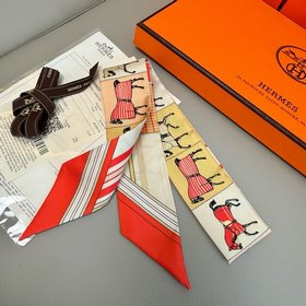 Новый Twilly от Hermès, изготовленный 