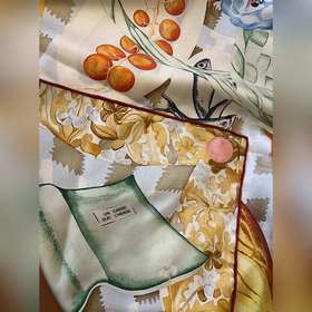 Hermès «Платок на лужайке»  Изысканн