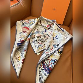 Hermès, шелковый шарф Hermès： «Волшебн