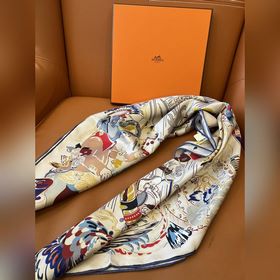 Hermès, шелковый шарф Hermès： «Волшебн